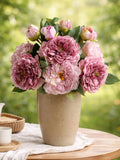 Large Silk Peony Bouquet, European Style Artificial Flower Arrangement, Wedding Home Decor FLOWER DELIVERY