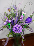 No Countenances So Beloved / LEGO Botanical Flowers / Silk & Artificial Flowers / Flower Arrangement silk flower