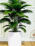 Artificial Palm Tree 60 to 80cm Indoor Plant, Faux Tropical Floor Plant Decor for Living Room Office Bedroom faux plants