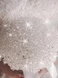 Luxury Crystal Wedding Bouquet: Clear Crystal Bead Bouquet