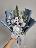 Handmade Crochet Flower Bouquet, Gift for him, birthday, baby shower Bouquet