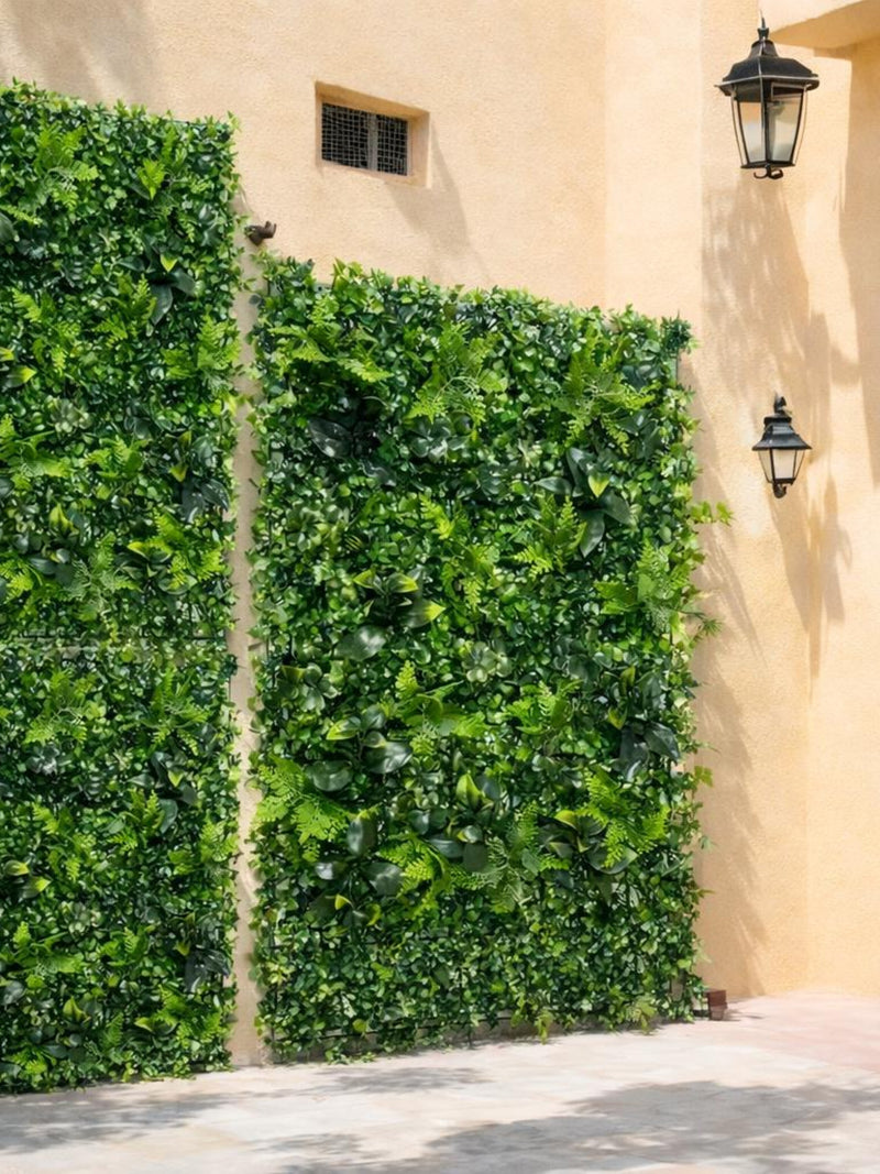 Luxury Faux Greenery Wall Panel Ð Artificial Plant Wall Decor Ð Botanical Backdrop for Wedding, Salon, Photo Wall, Modern Home Decor faux plants