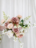 Blush Bridal Bouquet: Artificial Wedding Flowers wedding flower