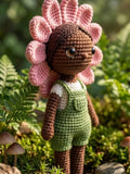 Flower Sprite Crochet Pattern, Floral Fairy Amigurumi PDF, Garden Spirit Tutorial (Digital Download) flower spore
