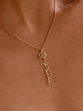 Personalized Birth Flower Name Necklace, Custom Gold Floral Name Necklace, Birth Flower Jewelry, Mother's Day Gifts, Christmas Gift for Her birthday flower