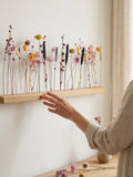 FlowerBar¨ Flower Meadow Ð Dried flowers on oak wood, DIY gift idea, handmade, dried flowers, long-lasting, autumn decoration FLOWER DELIVERY