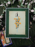Princess Bride Sword - Art Print | Westley's Sword | Flowers | Flora Art | Buttercups | As You Wish | Nostalgia Movie | Wall Decor Love Romance Flower