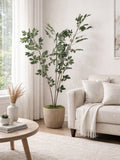 Artificial Schefflera Tree 5.5 Ft Faux Umbrella Plant Home Decor (Pot Not Included) faux plants