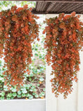 Artificial Hanging Eucalyptus | Faux Greenery Vine | UV Resistant Outdoor Plants | Wedding Decor faux plants
