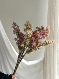 Real Touch Lilac stem, Faux Lilac Branch, Pastel Faux Floral Branch, fake flower arrangements, Pastel Lilac Flower for DIY Wedding Decor house warming flower