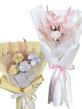 Soap Rose and Preserved Flower Bouquet, Long Lasting Flower Gift, Mother's, Valentine's, Graduation, Birthday and anniversary gift Bouquet