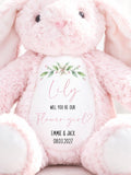 Flower Girl Gift,Personalised Flower Girl Teddy,Wedding Gift,Flower Girl Proposal Gift,Will You Be My Flower Girl? Bridesmaid Proposal wedding flower