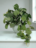 Artificial Hanging Vine Plant - Realistic Fake Ivy Greenery for Wall & Ceiling Decor - Modern Trailing Foliage for Wedding and Home Decor faux plants