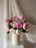 Fake Peony Bundle Real Touch Peony Realistic Faux Flowers For DIY Flowers Wedding Decor Home Decoration Peony FLOWER DELIVERY