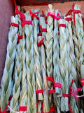 Green Sweetgrass Braids         up to 36 inches .Pick your length. Hierochloe odorataÊ,Buffalo Grass, wekusk seeds bulk