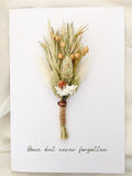 Gone But Never Forgotten Sympathy Card,Bereavement Card, Condolence Card, Thinking of You, Loss Remembrance Card, Flower sympathy flower