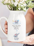 Personalized Baby Memorial Vase, Ceramic Flower Vase, Sympathy Gift sympathy flower