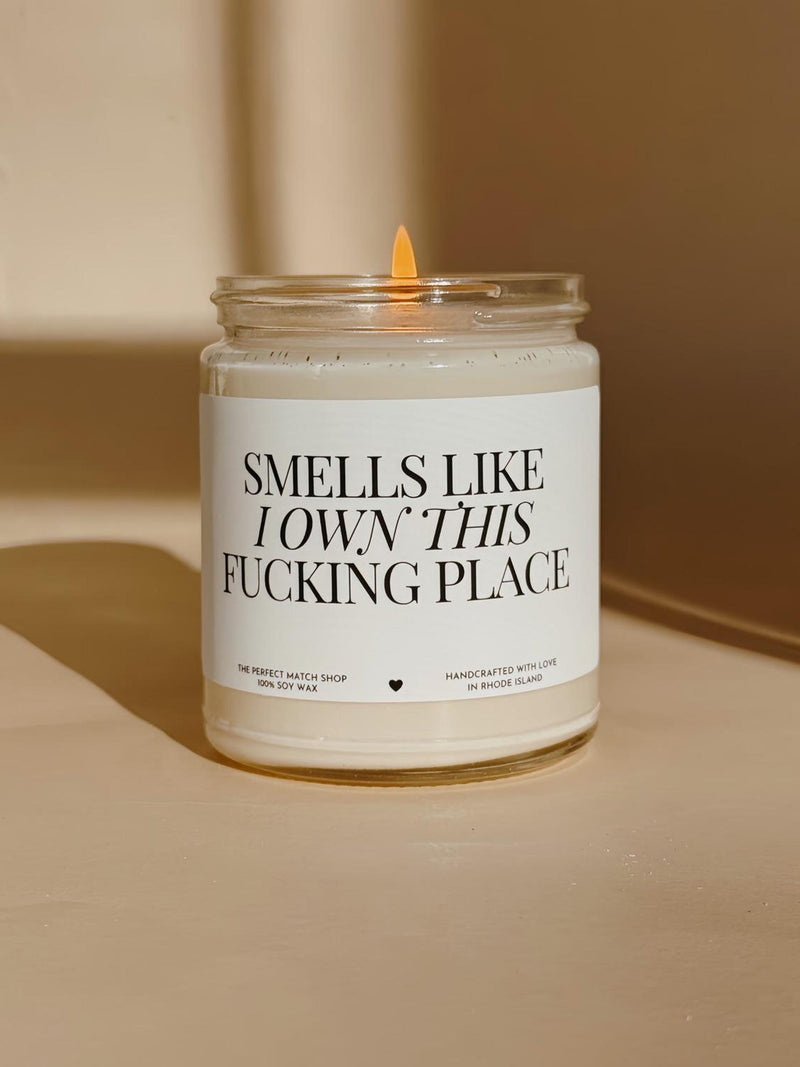 New home gift New homeowner Gift Housewarming candle House warming gift New house gifts Moving away gift Smells like I own this place house warming flower