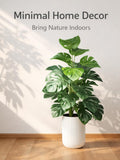 Artificial Fiddle Leaf Fig Tree, Realistic Green Plant Decor, Fake Indoor Plant, Home Office Decor, Wedding Christmas Decoration faux plants