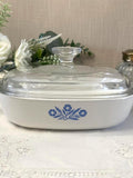 Corningware CORNFLOWER BLUE 8 Inch Skillet with Lid house warming flower