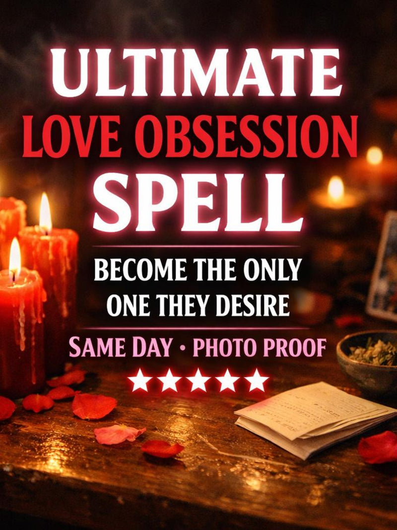 Ultimate Love Obsession Spell, Magnetic Love Attraction Ritual, Passion & Desire Manifestation, Romantic Energy Work, Intense Love Love Romance Flower