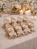 Daisy Flower Stick Candle Ð Handmade Wax Ð Wedding FavorÐ Min 10 pcs ANNIVERSARY