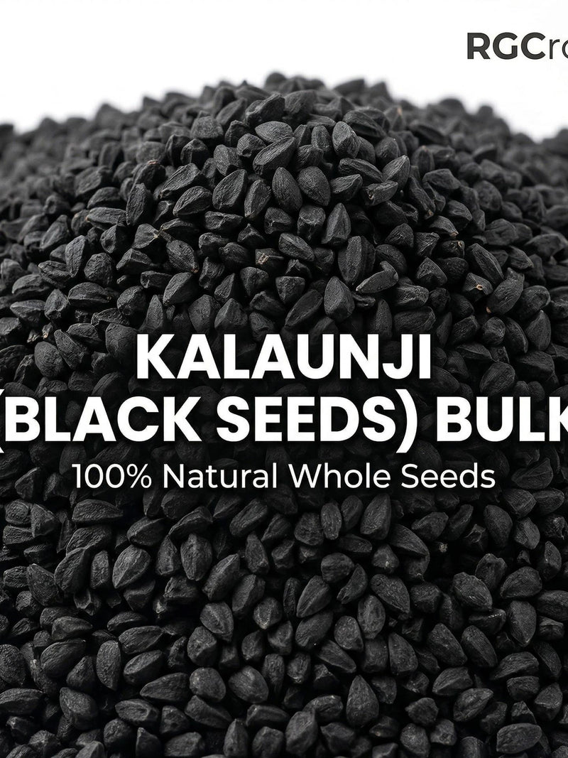 Nigella Seeds Bulk Natural, Kalaunji, Black Cumin Seeds, Herbal Spice Unprocessed seeds bulk