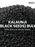 Nigella Seeds Bulk Natural, Kalaunji, Black Cumin Seeds, Herbal Spice Unprocessed seeds bulk