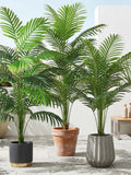 Large Artificial Palm Tree, Realistic Tropical Floor Plant (No Pot) faux plants
