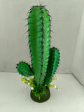 15" Artificial column cactus. faux plants
