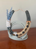 Irish Lucky Horseshoe Gift for Wedding Housewarming or New Home Blessing house warming flower