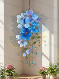 Forget Me Not Flower Acrylic Suncatcher Window Hanging, Sympathy Memorial Gift, Remembrance Floral Decor sympathy flower