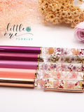 Handmade Japanese eternal preserved flower herbarium pen with box gift for her wedding anniversary graduation ceremony mother day DIY pen ANNIVERSARY