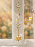 Custom Pet Photo Wind Chime, Forget Me Not Pressed Flowers, Dog Memorial Gift, Sympathy Gift sympathy flower