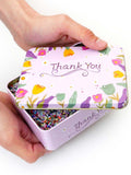 Spring Seed Bead Mix - 500g Bulk Czech Glass Beads in Floral Tin Box - Pastel Colorful Beads - DIY Craft Gift - Size 2mm Jewelry Supplies seeds bulk