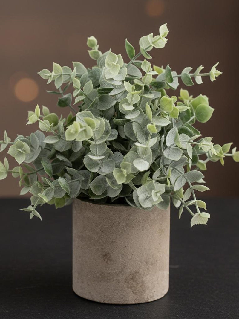 Artificial Lysimachia Plant Arrangement in Green Dust Color for Home or Office Decor faux plants