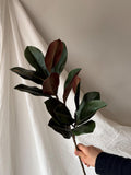 Real Touch Magnolia Leaf Branch, Faux magnolia branches, realistic magnolia leaf, Magnolia wreath garland, Magnolia Leaf wreath kit faux plants