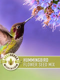 Hummingbird Garden Flower Seed Mix, Heirloom, Native flower seeds
