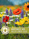 Northwest Wildflower Seed Mix Ð 100+ Heirloom, Native Flowers seeds bulk