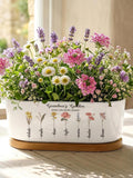 Grandmas Garden Gift for Grandma,Personalized Flower Pot,MotherÕs Day Gift from Daughter,Family Birth Month Flowers,Names Planter for Nana birthday flower