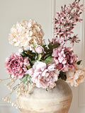 Purple Cream Garden Bouquet Ð Romantic Peony & Hydrangea Arrangement FLOWER DELIVERY