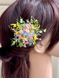 Original Design Handmade Real Flower Preserved & Dried Flower Hair Clip / Brooch FLOWER DELIVERY
