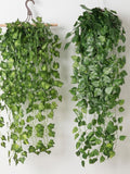 Artificial Hanging Ivy Vine Plant Ð Realistic Greenery for Wall Decor (91-93cm) faux plants