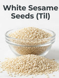 White Sesame Seeds Natural Superfood seeds bulk
