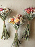 Romantic Boho Dried Wildflower Bouquets, Bridal & Bridesmaid Florals, Table Centerpiece, Mother's Day Gifts sympathy flower