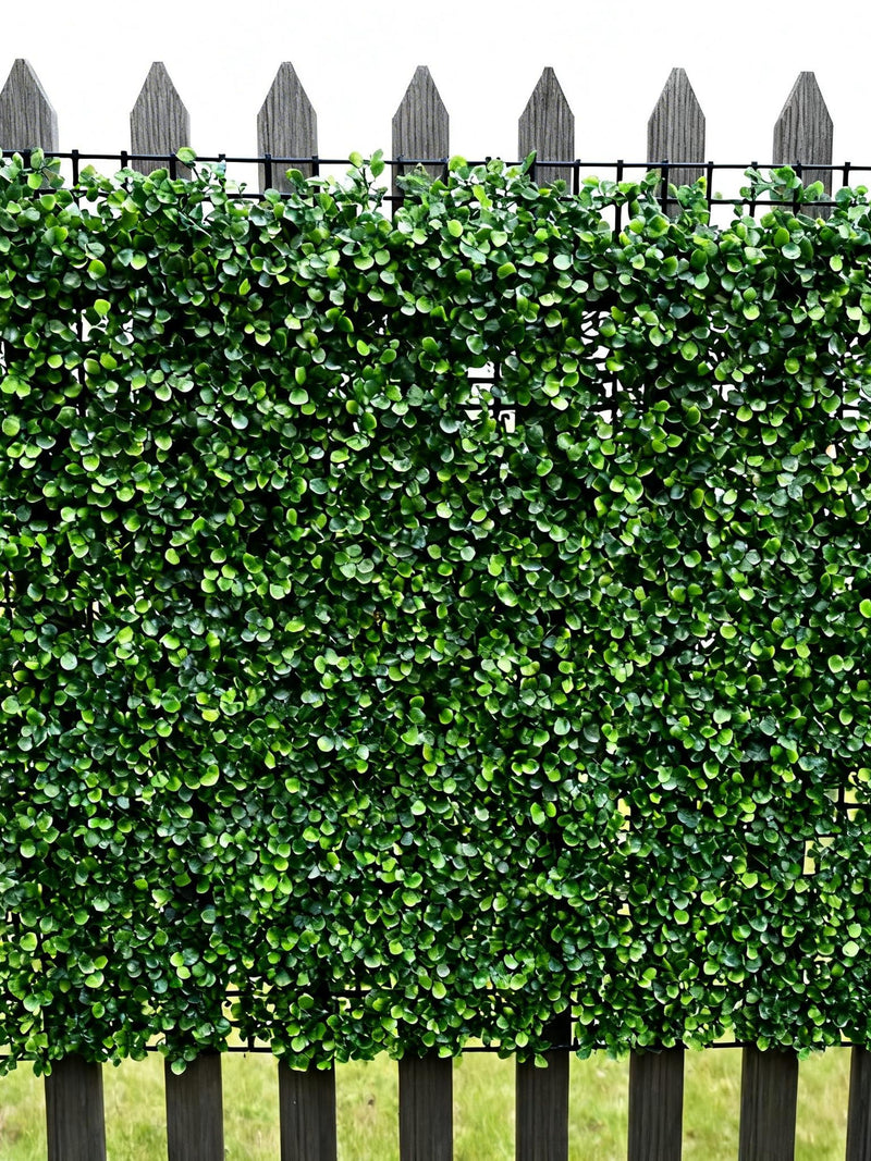 40x60cm Artificial Plant Wall Panel - Realistic Foliage Hedge Grass Mat | Greenery Wall Decor for Indoor Outdoor Privacy Screen & Garden faux plants