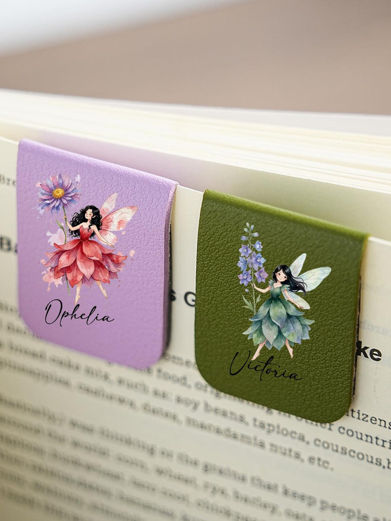 Personalized Magnetic Bookmark with Birth Flower,Book Lover Gift,Name Bookmark with Birth Flower,Reader gift,Gifts For mom birthday flower