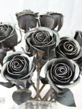 11th Anniversary Gift, 11 Steel Roses, Metal Rose Bouquet, Steel Anniversary, Eleventh Anniversary Gift ANNIVERSARY