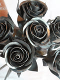 Half Dozen Metal Rose Bouquet,  Sixth Anniversary, Iron Anniversary, 11th Anniversary, 6th Anniversary, 4th Anniversary Bouquet