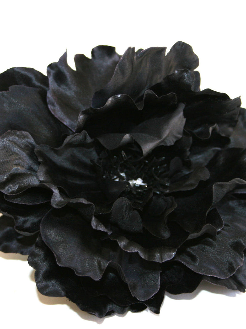 Black Boutique Peony - With or Without Stem - Artificial Flower - Silk Flower - PRE-ORDER silk flower